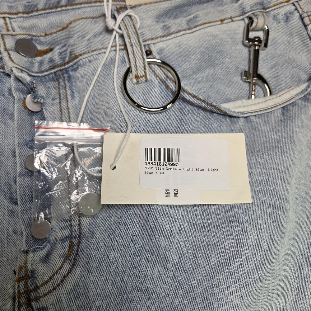 Nwt MNML Slim Denim 40 M510 - Picture 7 of 9
